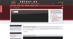 Desktop Screenshot of 3dtour.eu
