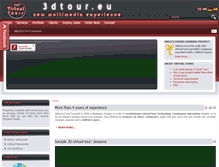 Tablet Screenshot of 3dtour.eu